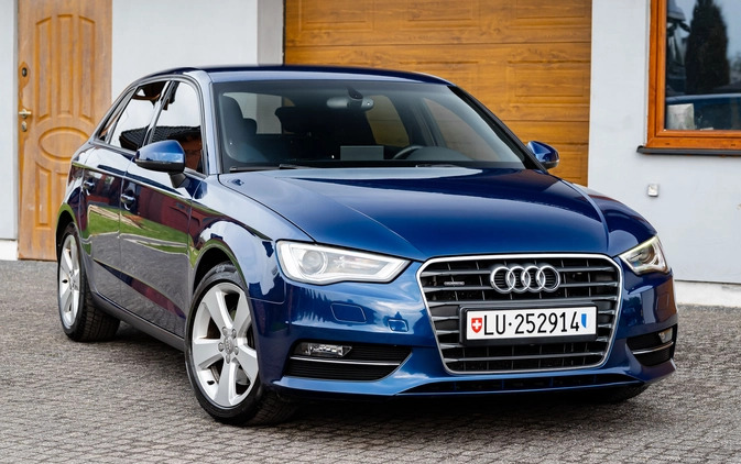 Audi A3 cena 58900 przebieg: 188000, rok produkcji 2014 z Warszawa małe 742